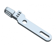 Flipper lock piece (left)