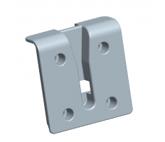 Receiver body for flipper...