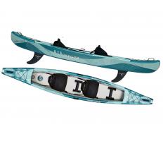 Molveno inflatable dropstiched kayak for 2