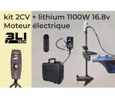 Moteur Eléctrique kit 2CV +...