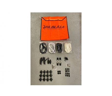 Kit petit accastillage kayak Noir