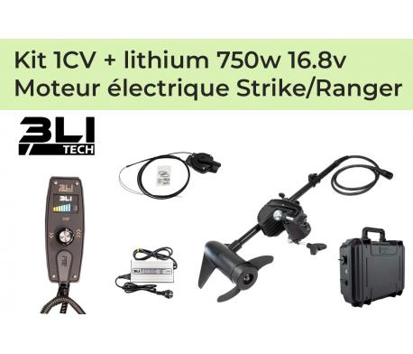 1 hp Stern electric motor kit lithium...