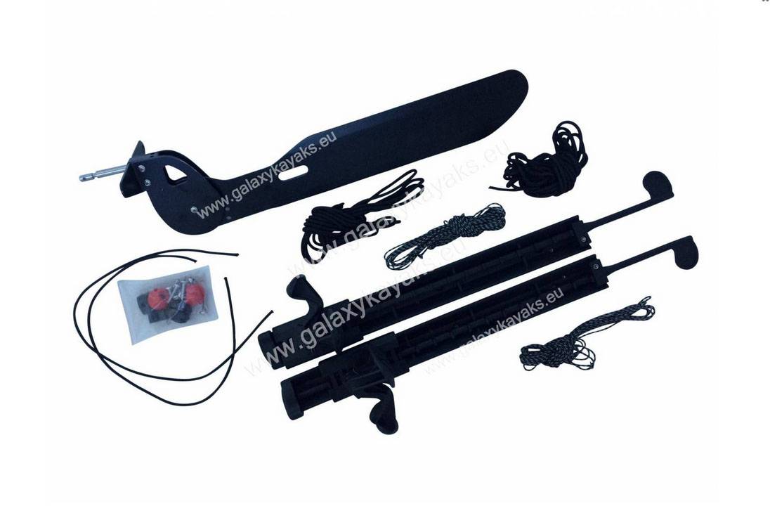 kit gouvernail universel Galaxy Kayaks