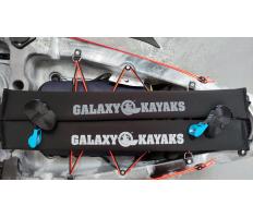 Protecteurs (x2) pour barre de toit, avec sangles - Galaxy Kayaks 2