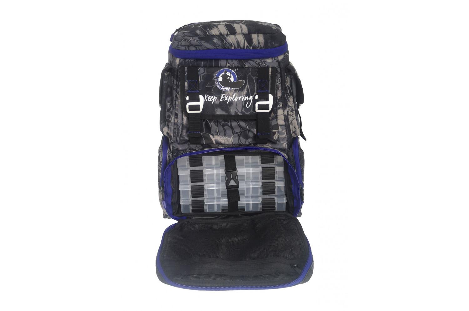 The Galaxy Tackle bag is the ideal companion on your next kayak fishing  adventure.