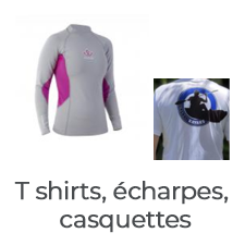 T shirts, écharpes